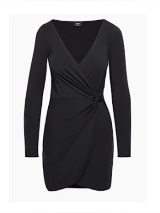 aritzia black lively mini dress size XS - Picture 7 of 8